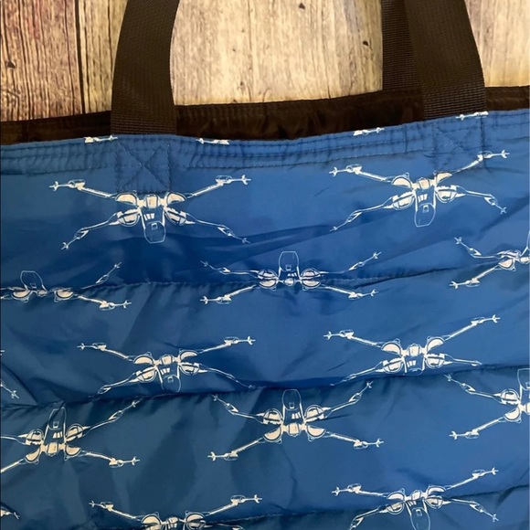 VERY HARD to find UNIQLO Star Wars Collaboration X-Wing Tote Bag - Picture 6 of 9